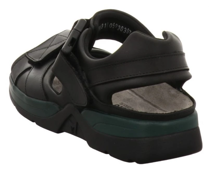 Mephisto Shark Fit Sandale Schwarz – Bild 4