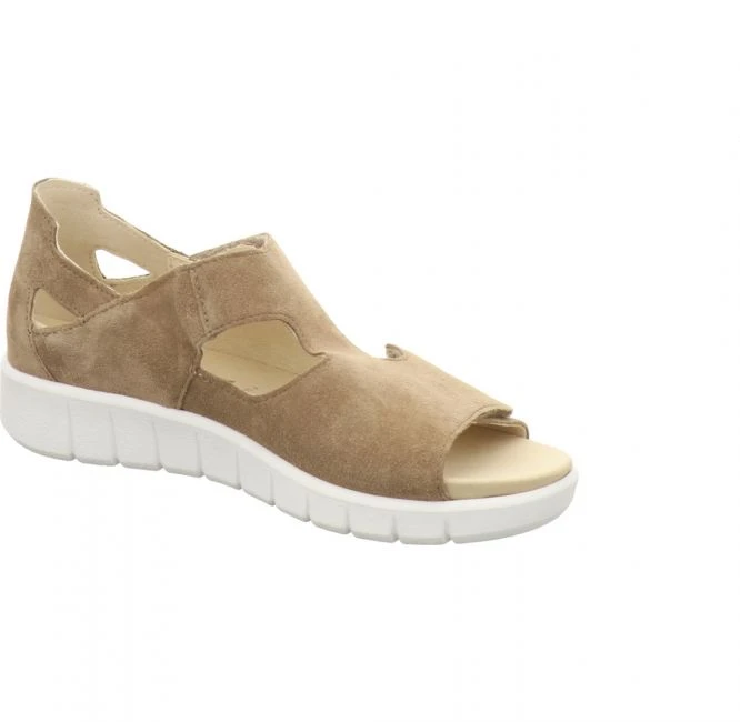 WaldlĂ€ufer - Lugina 712804 Lotta H-Weite Taupe â Bild 2